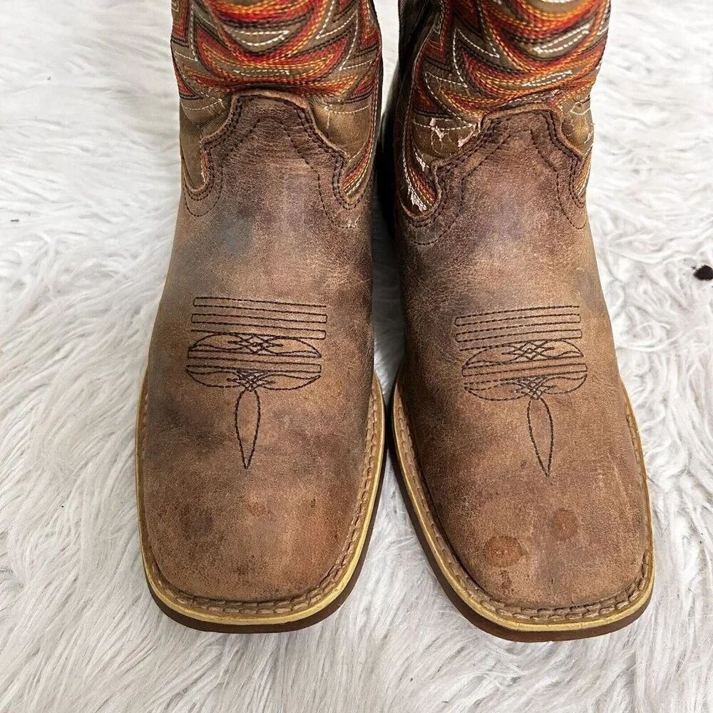 Durango Tigers Eye Brown Kid's Unisex Leather 8